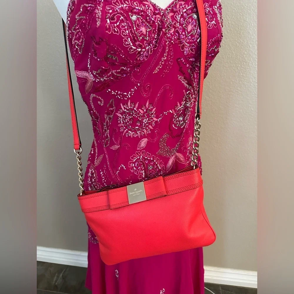 Kate Spade Vibrant Pink Crossbody Bag